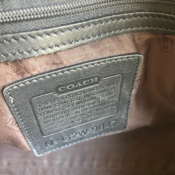 Vintage Coach Legacy Market Tote - Picture 3 of 3